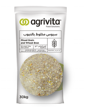 30kg سبوس مخلوط بالحبوب
